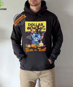 Baby Stitch Hug Baby Jack Skellington Dollar General Trick Or Treat Halloween 2024 shirt