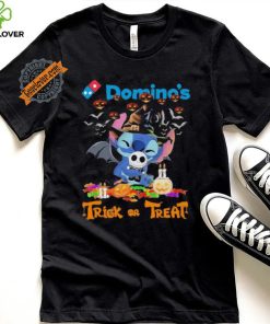 Baby Stitch Hug Baby Jack Skellington Domino’s Trick Or Treat Halloween 2024 shirt