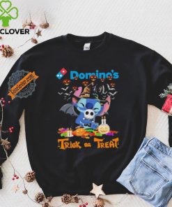 Baby Stitch Hug Baby Jack Skellington Domino’s Trick Or Treat Halloween 2024 shirt