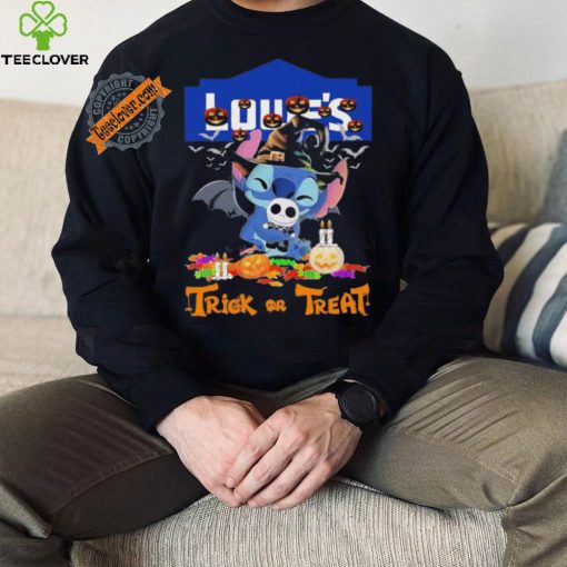 Baby Stitch Hug Baby Jack Skellington Lowe’s Trick Or Treat Halloween 2024 shirt