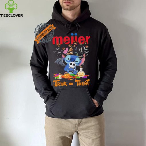 Baby Stitch Hug Baby Jack Skellington Meijer Trick Or Treat Halloween 2024 shirt