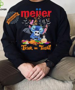 Baby Stitch Hug Baby Jack Skellington Meijer Trick Or Treat Halloween 2024 shirt