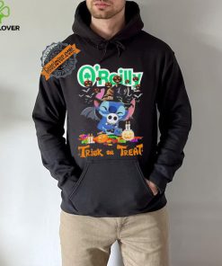 Baby Stitch Hug Baby Jack Skellington O’Reilly Trick Or Treat Halloween 2024 shirt