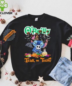 Baby Stitch Hug Baby Jack Skellington O’Reilly Trick Or Treat Halloween 2024 shirt