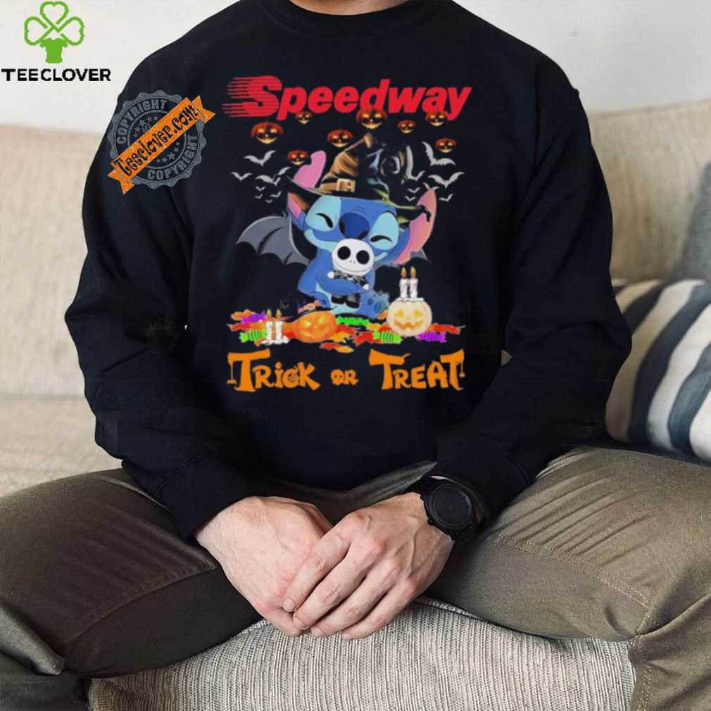 Baby Stitch Hug Baby Jack Skellington Speedway Trick Or Treat Halloween 2024 shirt Baby Stitch Hug Baby Jack Skellington Speedway Trick Or Treat Halloween 2024 shirt