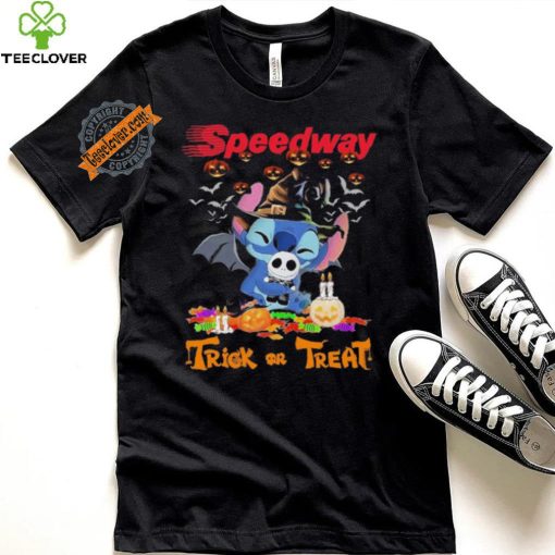 Baby Stitch Hug Baby Jack Skellington Speedway Trick Or Treat Halloween 2024 shirt