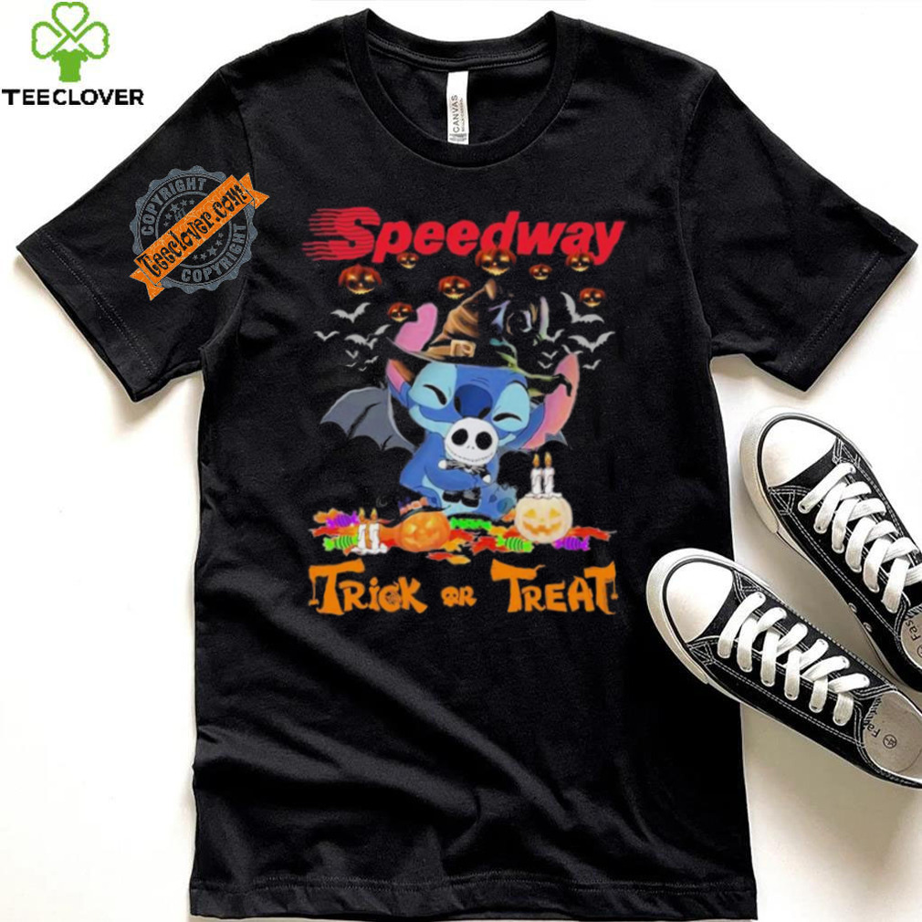 Baby Stitch Hug Baby Jack Skellington Speedway Trick Or Treat Halloween 2024 shirt Baby Stitch Hug Baby Jack Skellington Speedway Trick Or Treat Halloween 2024 shirt
