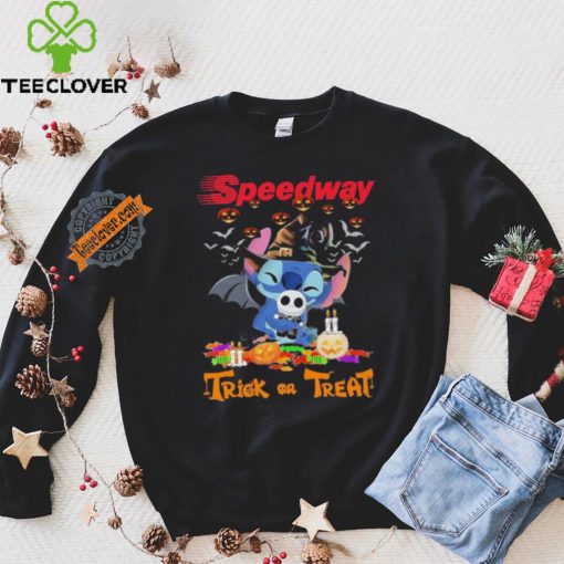 Baby Stitch Hug Baby Jack Skellington Speedway Trick Or Treat Halloween 2024 shirt