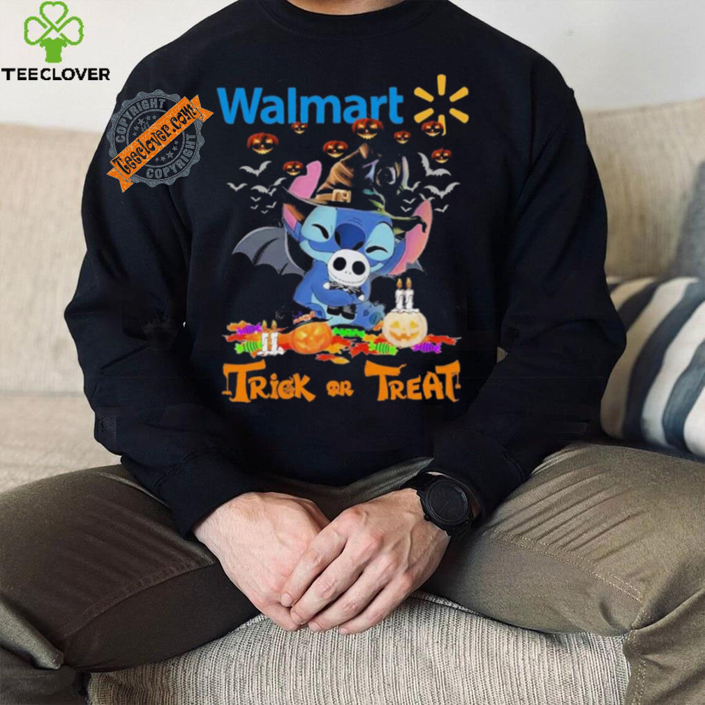 Baby Stitch Hug Baby Jack Skellington Walmart Trick Or Treat Halloween 2024 shirt Baby Stitch Hug Baby Jack Skellington Walmart Trick Or Treat Halloween 2024 shirt