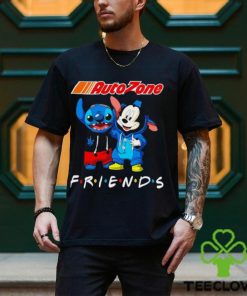 Baby Stitch and Mickey Mouse Auto Zone friends shirt