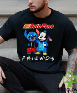 Baby Stitch and Mickey Mouse Auto Zone friends hoodie, sweater, longsleeve, shirt v-neck, t-shirt