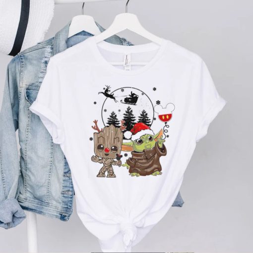 Baby Yoda And Groot, Mickey Christmas Shirt, Baby Aliens