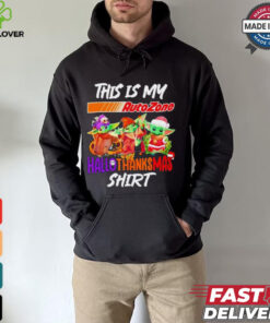 Baby Yoda AutoZone This Is My Hallothanksmas Shirt