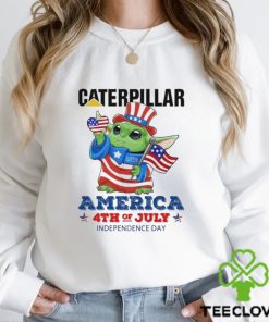 Baby Yoda Caterpillar America 4th Of July Independence Day hoodie, sweater, longsleeve, shirt v-neck, t-shirt
