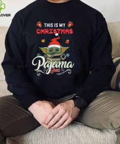 Baby Yoda Christmas T shirt This Is My Christmas Pajama Shirt_Classic Shirt_Shirt v87hW