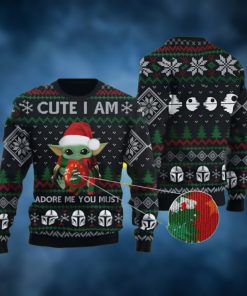 Baby Yoda Cute I Am The Baby Yoda Ugly Christmas Sweater