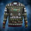 Star Wars Funny Christmas Knitting Pattern 3D Ugly Christmas Sweater