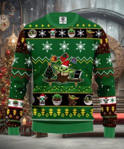Baby Yoda Cute Ugly Christmas Sweater Green Ideas For Men Women