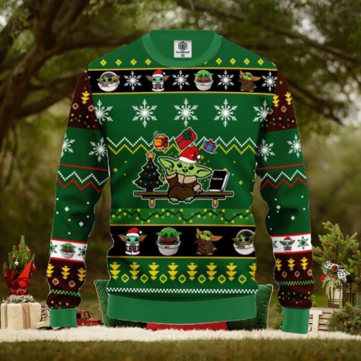 Baby Yoda Cute Ugly Christmas Sweater Green Ideas For Men Women