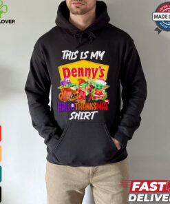 Baby Yoda Denny’s This Is My Hallothanksmas Shirt