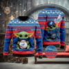 Baby Yoda Holding Baseball Colorado Rockies Ugly Sweater