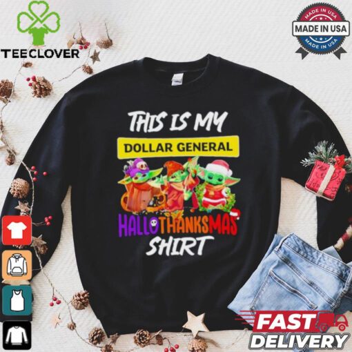 Baby Yoda General This Is My Hallothanksmas Shirt