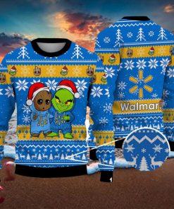 Baby Yoda Grinch Friend Walmart Cute Ugly Christmas Sweater For Men And Women Holiday Gift