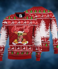 Baby Yoda Hug Coca Cola Ugly Christmas Sweater