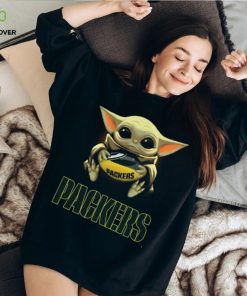 Baby Yoda Hug Green Bay Packer hoodie, sweater, longsleeve, shirt v-neck, t-shirt