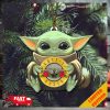 Baby Yoda Hug Iron Maiden The Future Past Tour 2023 Christmas Tree Decorations Ornament