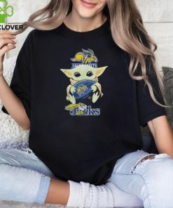 Baby Yoda Hug Rugby South Dakota State Jackrabbits 2024 Shirt