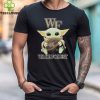 Baby Yoda Hug Rugby Wake Forest Demon Deacons 2024 Shirt