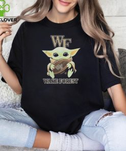 Baby Yoda Hug Rugby Wake Forest Demon Deacons 2024 Shirt