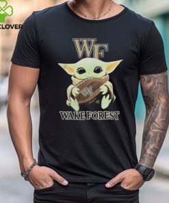 Baby Yoda Hug Rugby Wake Forest Demon Deacons 2024 Shirt