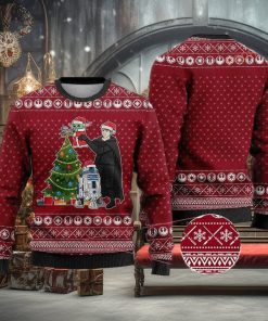 Baby Yoda Luke Star Wars Ugly Christmas Sweater