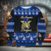 Baby Yoda With Lights Colorado Rockies Ugly Sweater Snowflake Design