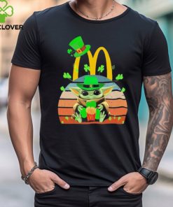 Baby Yoda Mcdonalds St Patrick’s Day 2024 vintage shirt
