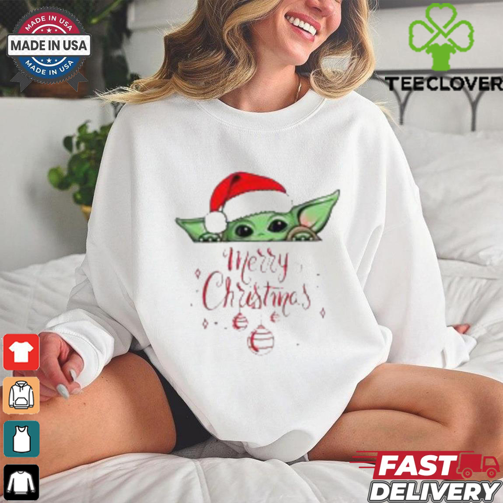 Baby Yoda Merry Christmas Shirt Baby Yoda Merry Christmas Shirt