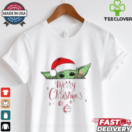 Baby Yoda Merry Christmas Shirt
