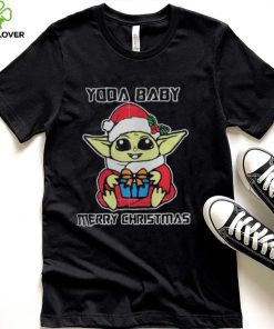 Baby Yoda Merry Star Wars Baby For Kids Christmas shirt