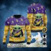 Grinch Hug Minnesota Vikings Ugly Christmas Sweater Funny Gift