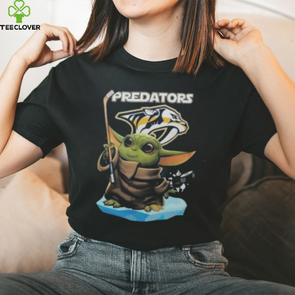 Baby Yoda Nashville Predators Hockey Shirt Baby Yoda Nashville Predators Hockey Shirt