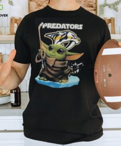 Baby Yoda Nashville Predators Hockey Shirt 2 Baby Yoda Nashville Predators Hockey Shirt