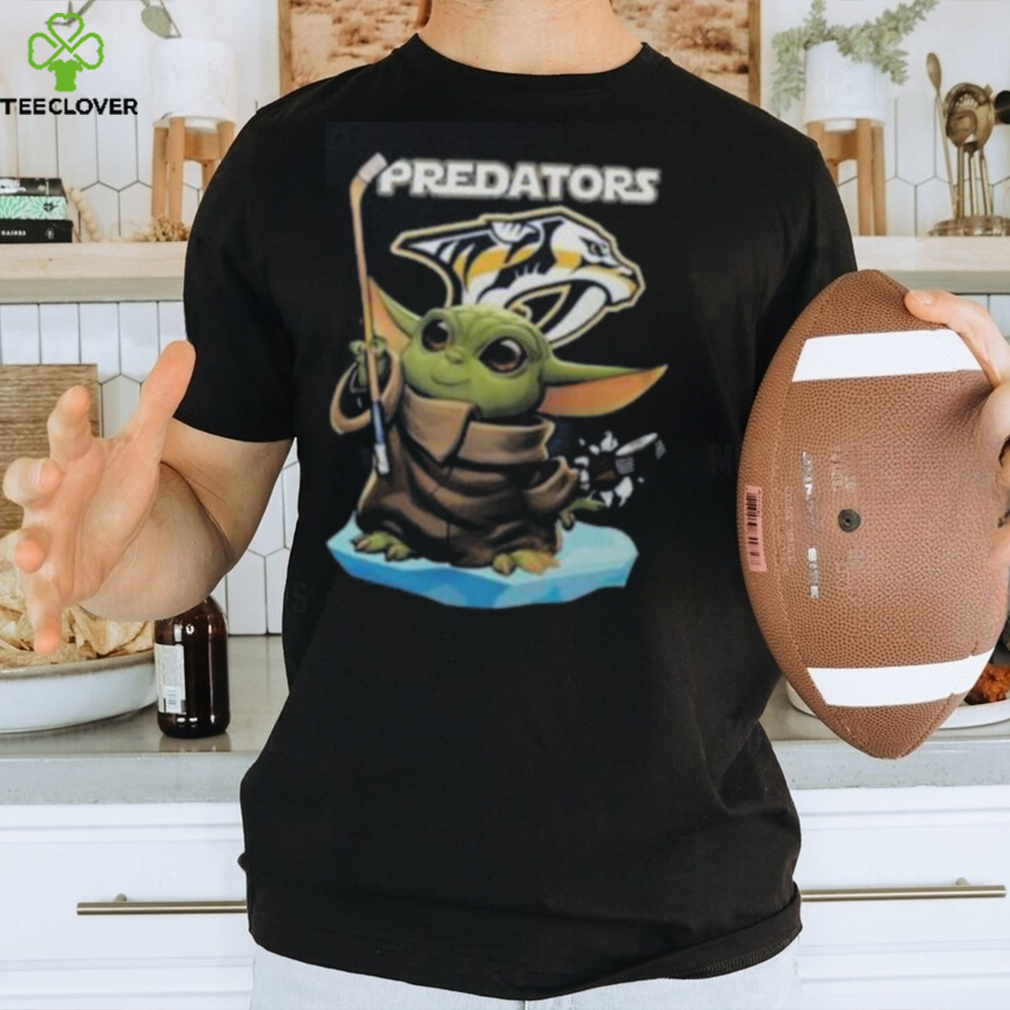 Baby Yoda Nashville Predators Hockey Shirt Baby Yoda Nashville Predators Hockey Shirt