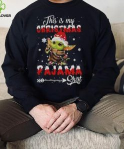 Baby Yoda Shirt This Is My Christmas Pajama