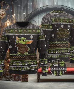 Baby Yoda Star Wars Christmas Sweater