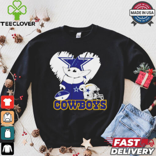 Baby Yoda Star Wars X Dallas Cowboy NFL football season 2024 hoodie, sweater, longsleeve, shirt v-neck, t-shirt