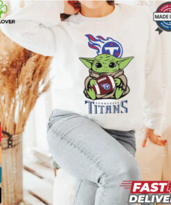 Baby Yoda Star Wars X Tennessee Titans NFL football season 2024 shirt