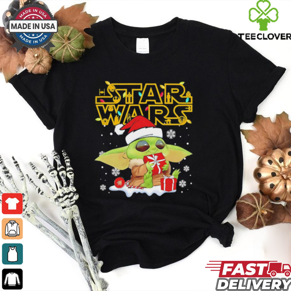 Baby Yoda Starwars Christmas gift shirt Baby Yoda Starwars Christmas gift shirt