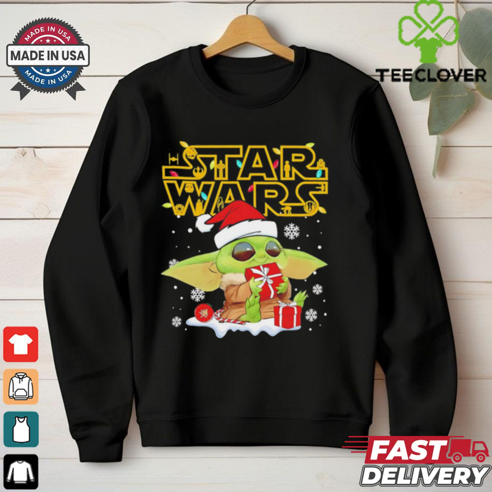 Baby Yoda Starwars Christmas gift shirt Baby Yoda Starwars Christmas gift shirt